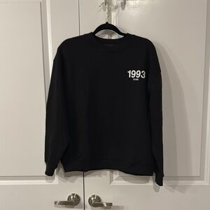 NWT Dallas Stars Line Change 1993 Black Crewneck Sweatshirt size S